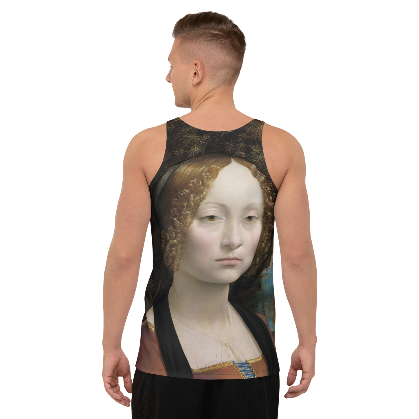 Lady with an Ermine Tank Top